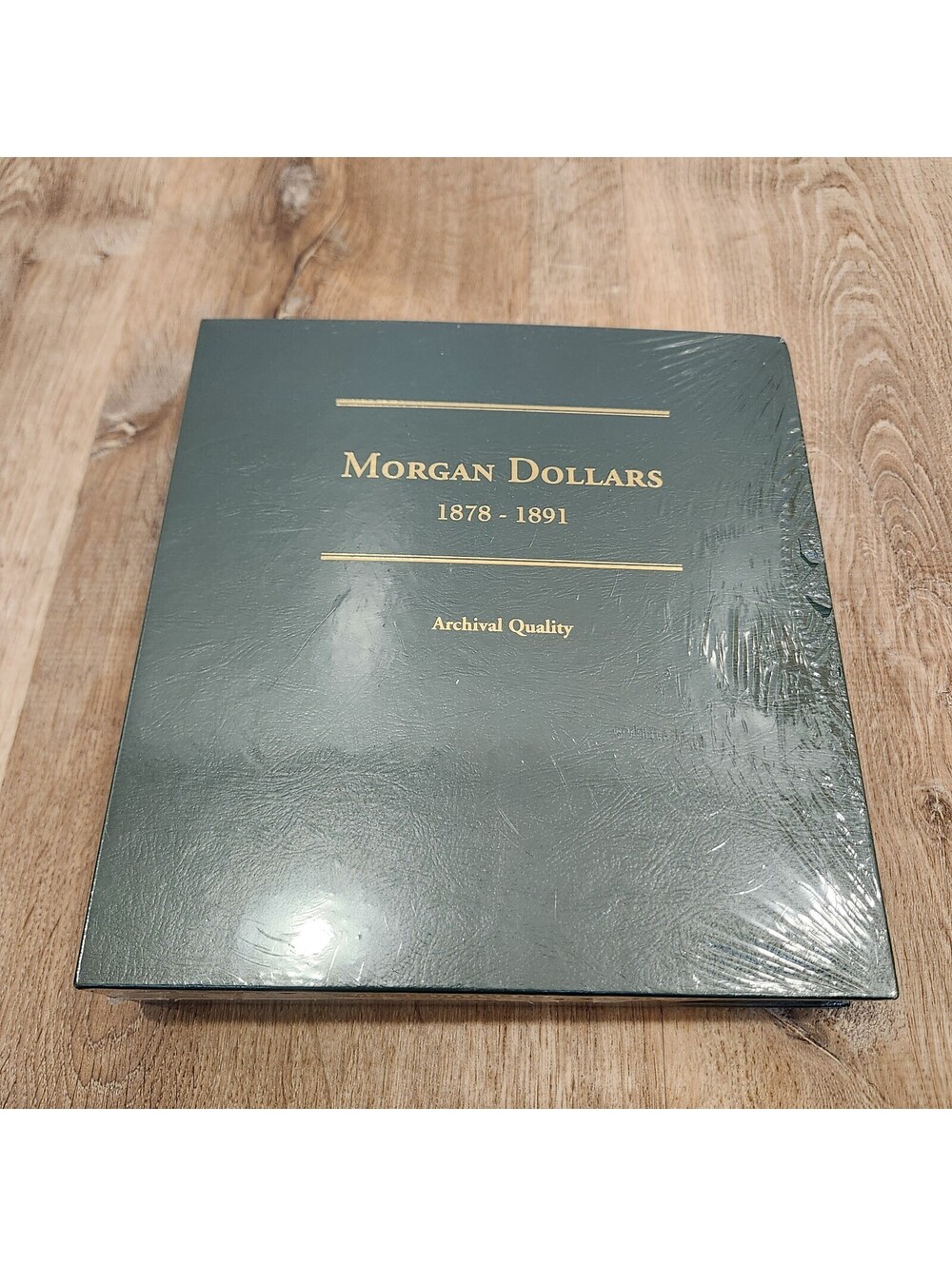 Morgan Dollars Coin Album 1878-1891 Archival Quality USA 3-Ring Binder Sealed